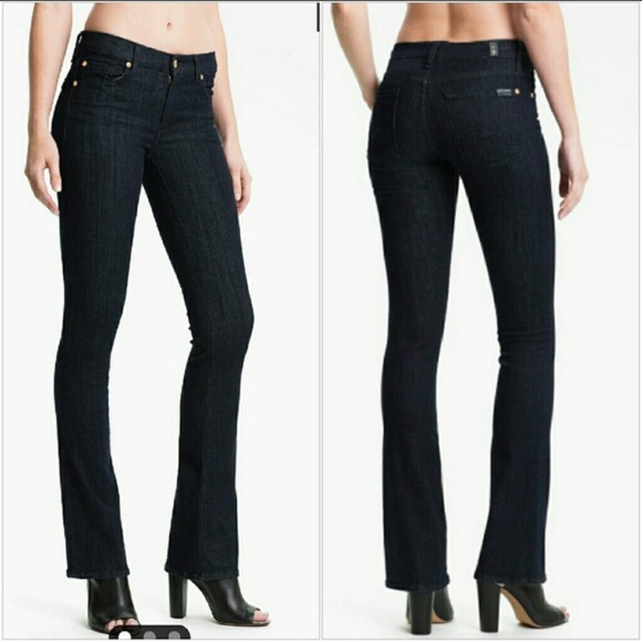 7 For All Mankind Denim - 7 For All Mankind straight Kimmie Jeans.